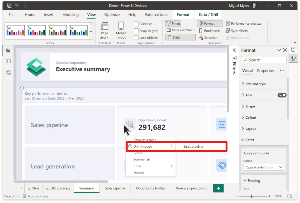New card visual | Public preview - Microsoft Fabric Community