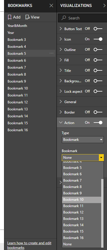 Bookmarks Scroll is not working - Microsoft Fabric Community