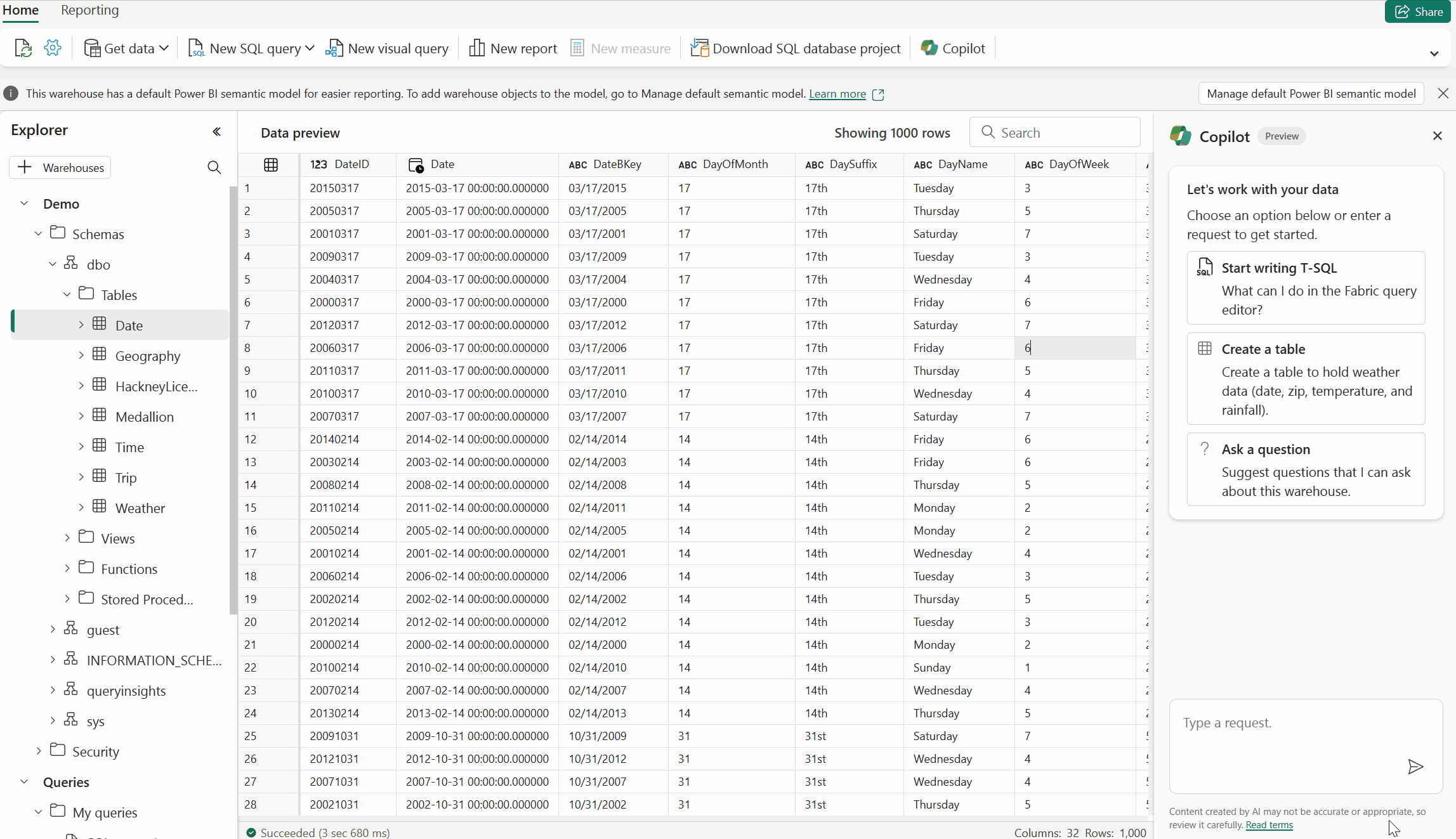 Announcing the Public Preview of Copilot for Data ... - Microsoft ...