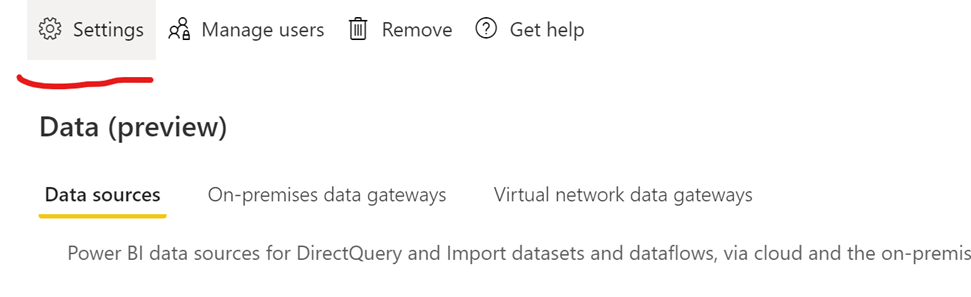 New data source and gateway management experience - Microsoft Fabric ...