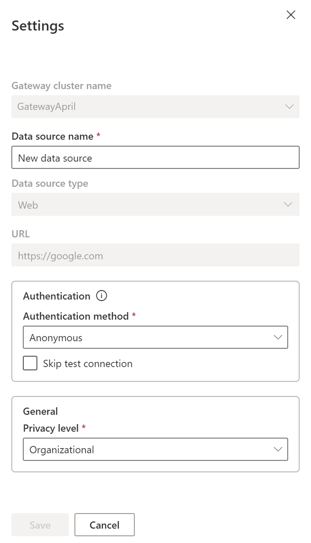 New data source and gateway management experience - Microsoft Fabric ...