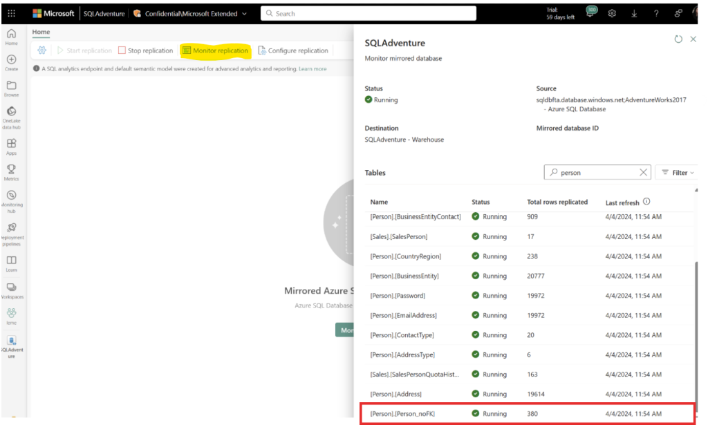 Fabric Change the Game: SQLDB mirror into Microsof... - Microsoft ...