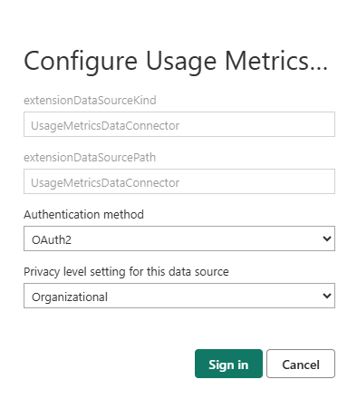 Usage Metrics Report - Broken Refresh - Microsoft Fabric Community