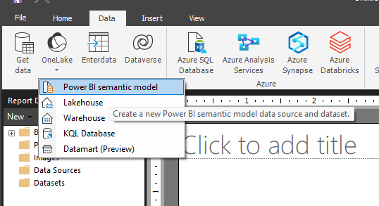 Solved: Microsoft Power BI Data set not visible in connect ...