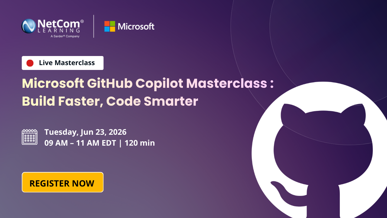 Microsoft GitHub Copilot Masterclass : Build Faster, Code Smarter