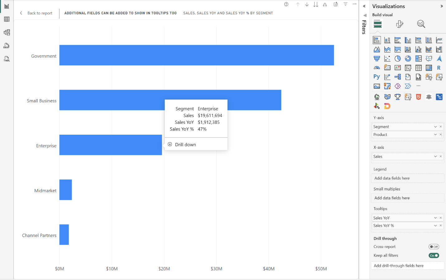 Deep dive into tooltip options in Power BI visuals (Generally Available)