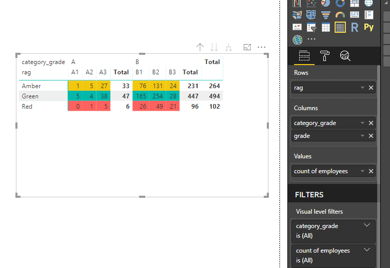 Solved: Matrix Calculation Help - Microsoft Fabric Community