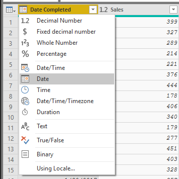 Duplicate date showing up twice - Microsoft Fabric Community