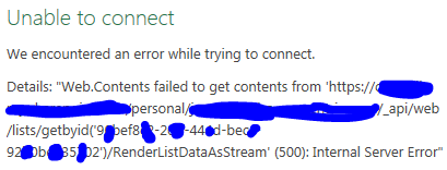 CantConnectSharepoint Files.PNG