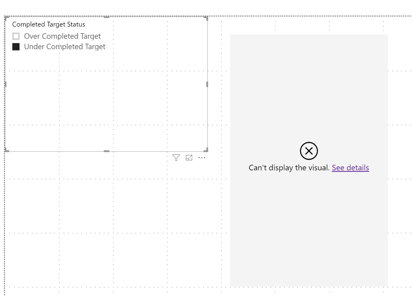 Cannot display visual when enabling visual filter - Microsoft Fabric ...