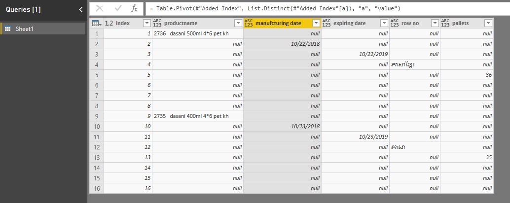Solved: Pivot Columns turn Error - Microsoft Fabric Community