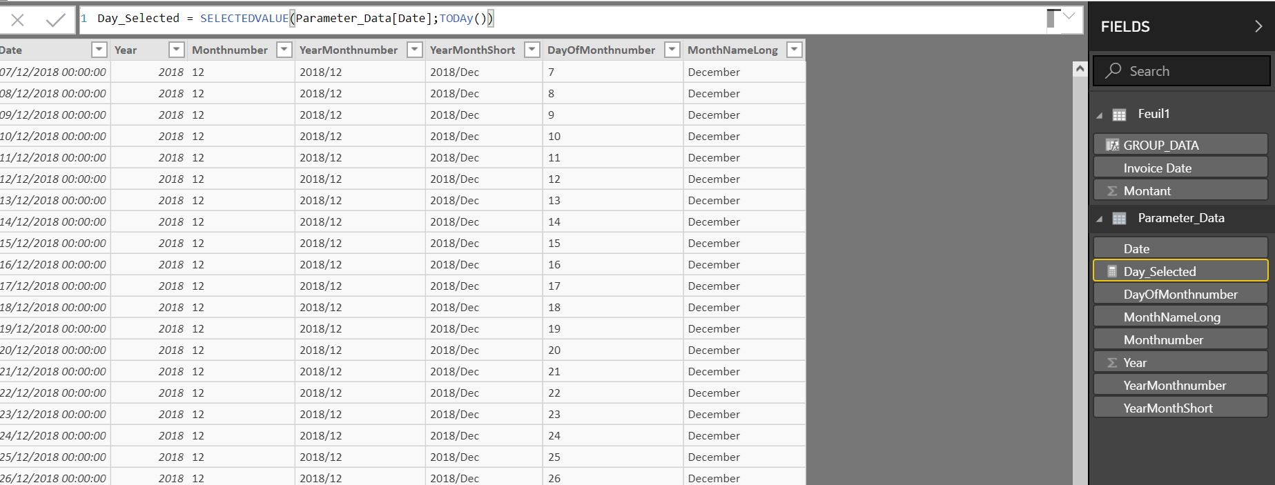Solved: Parameter Personnalized Column - Microsoft Fabric Community