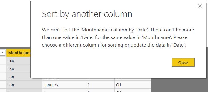 Solved: How to order month name in correct sequence? - Microsoft Fabric ...