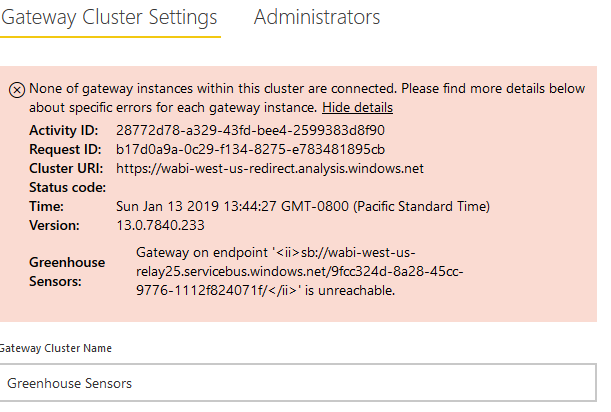 gateway cluster