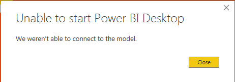 Power BI - cannot connect to the data model - Microsoft Fabric Community