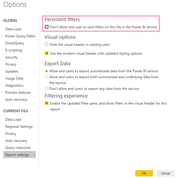 Solved: Visual level filter is ignored on Power BI Service - Microsoft ...