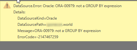 Always receive this error, tested it on different servers and databases