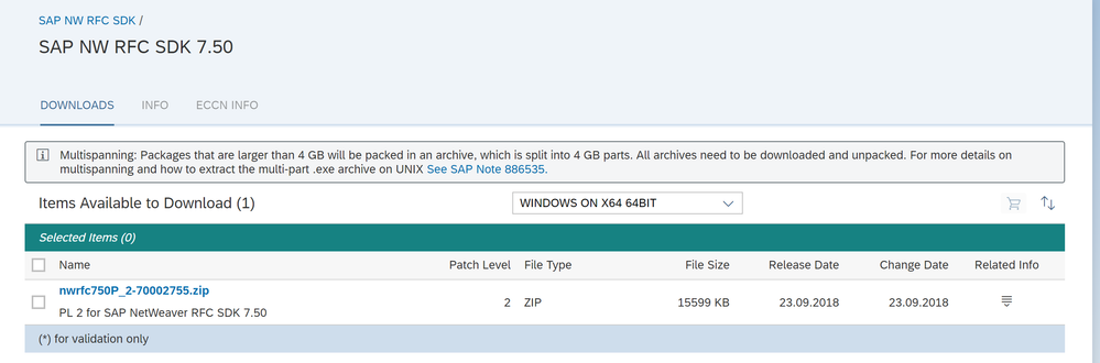 SAP NW RFC SDK 7.50 X64bit windows.png