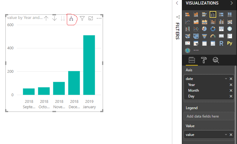 Solved: Sorting column chart by year & month - Microsoft Fabric Community