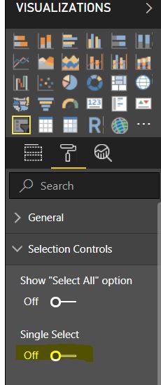 Solved: RE:Multiple selections in slicer - Microsoft Fabric Community