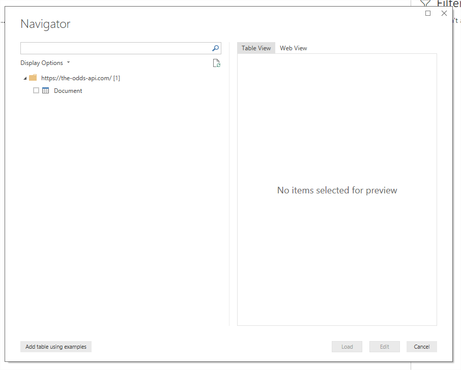 Solved: Get data from web api select authentication method - Microsoft ...