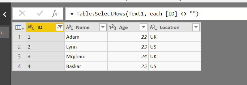 Solved: Remove unwanted rows - Microsoft Fabric Community