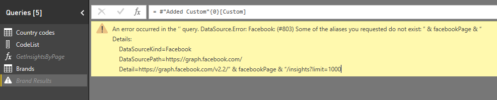 Solved: Facebook page insights with Power BI - Datachant - Microsoft ...