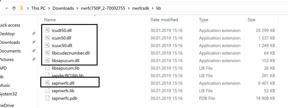 SAP RFC Dll files.png