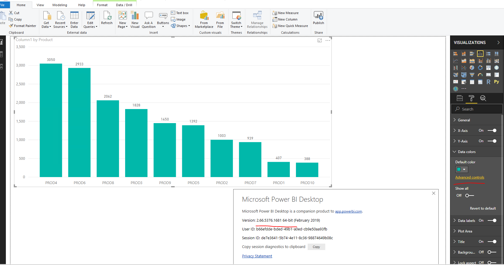 Data Colors Advanced Controls missing from Formatt... - Microsoft ...