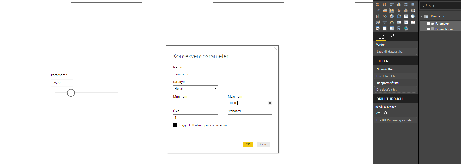 Solved: Parameter Slicer shows incorrect value - Microsoft Fabric Community