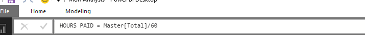 Create Calculated column for your hours column . if you already have one, you do not need to create one.