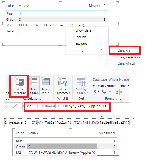 Solved: Dynamic Value of a measure - Microsoft Fabric Community