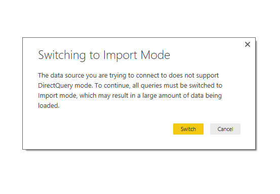 direct query limitations - Microsoft Fabric Community