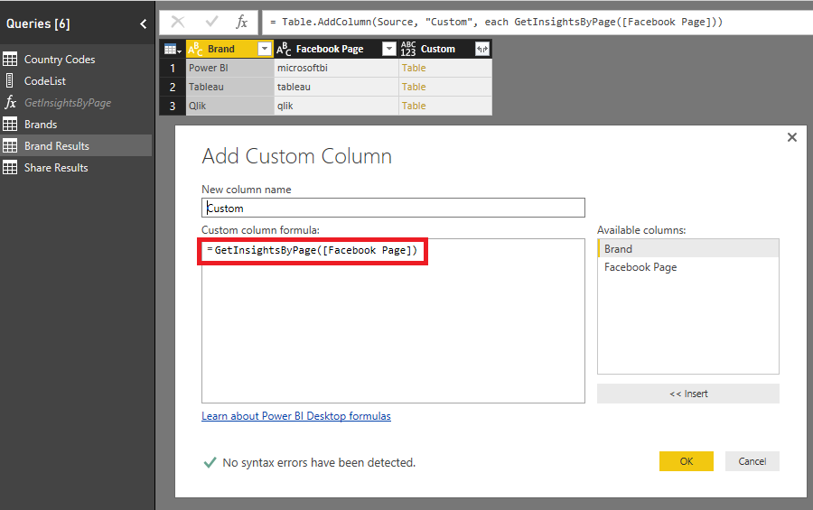 Solved: Facebook page insights with Power BI - Datachant - Microsoft ...