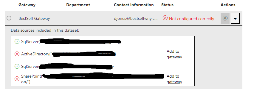 Unable to configure gateway for scheduled refresh - Microsoft Fabric ...