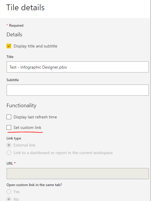 "Go to report" from dashboard tile not working on ... - Microsoft ...