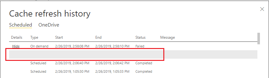 Power bi refreshing issue - Microsoft Fabric Community