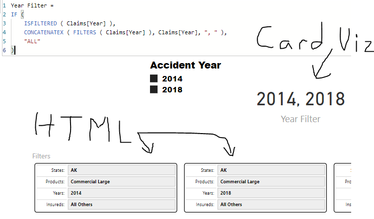 HTML viewer to show filter selections - Microsoft Fabric Community