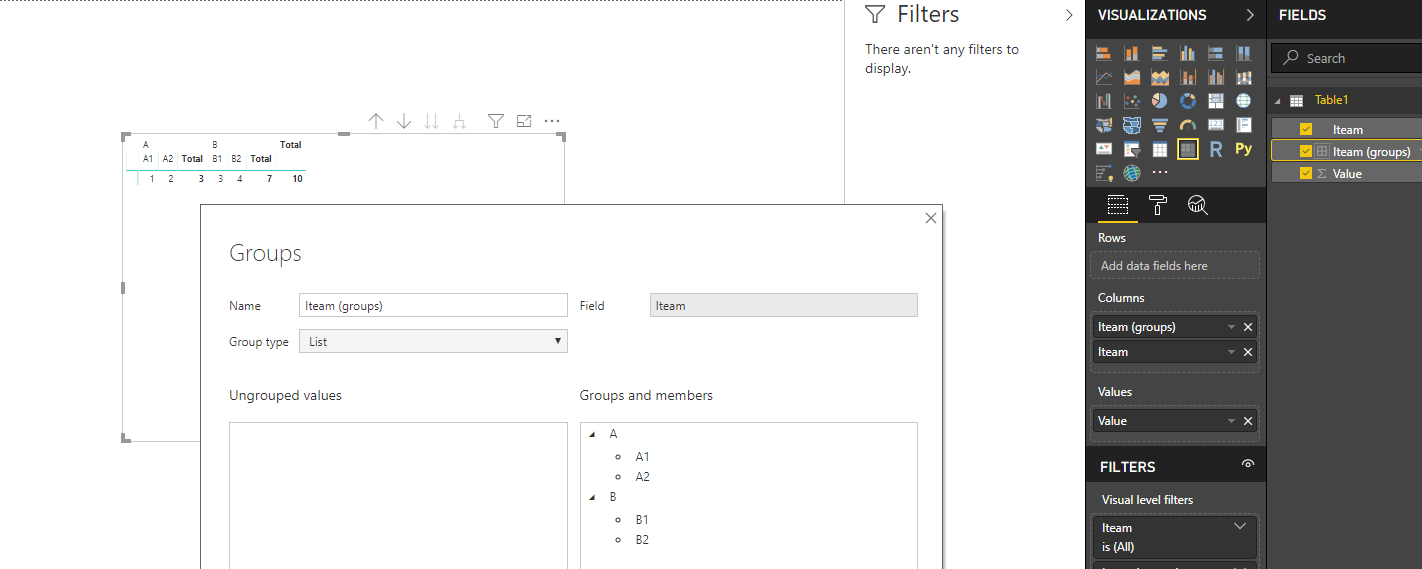 Solved: Add title to group of columns - Microsoft Fabric Community