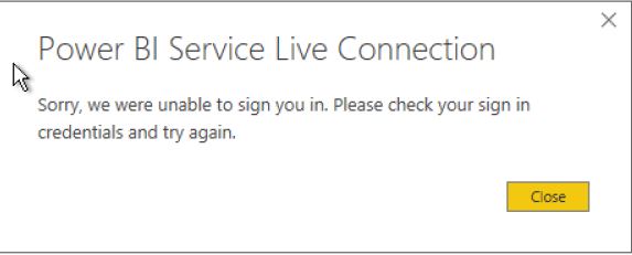 Unable to sign in Power BI Desktop - Microsoft Fabric Community