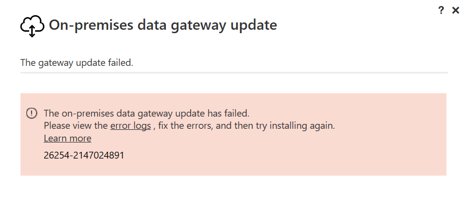 gateway not running - Microsoft Fabric Community