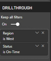 Solved: Re: Drillthrough Filter is Wrong - Microsoft Fabric Community