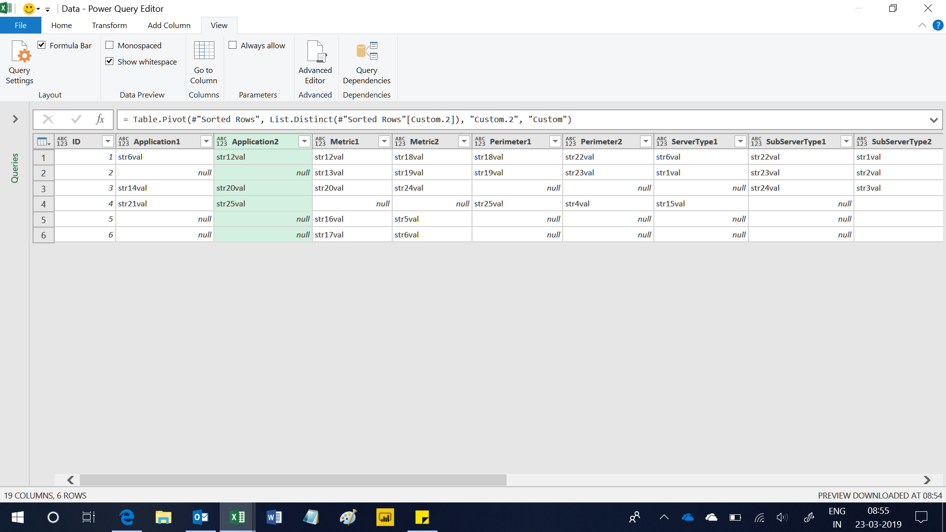 Need Help! Data transformation - Microsoft Fabric Community