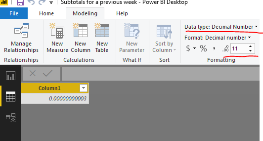 Solved: decimal numbers are not showing in Power BI - Microsoft Fabric  Community