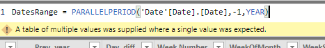 Error while using time intelligence function - Microsoft Fabric Community