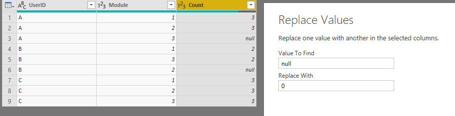 Solved: Re: If value not in list, create rows with missing ...