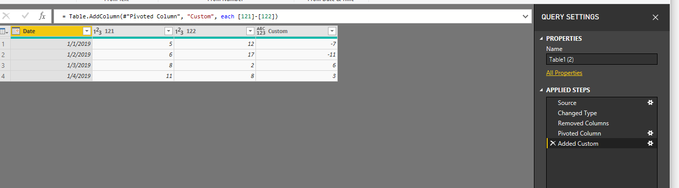 Solved: Re: Difference column in a matrix - Microsoft Fabric Community