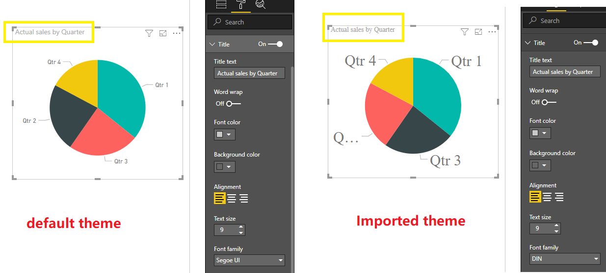 Solved: Custome Theme doesnt overwrite changes made in the ...