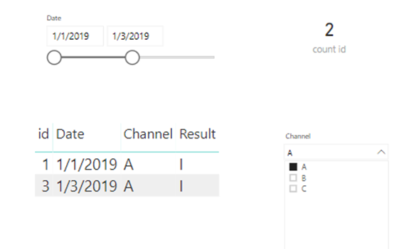 Solved: Create on the fly table based on filter result - Microsoft ...