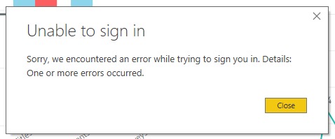 Solved: Cannot sign into power bi desktop - Microsoft Fabric Community